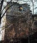 severovýchodní bok obytné věže