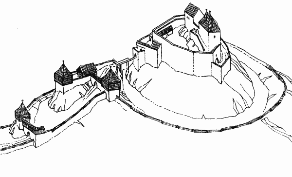 rekonstrukce hradu v 15. stolet